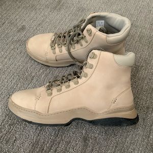 Tan Hiking Boots